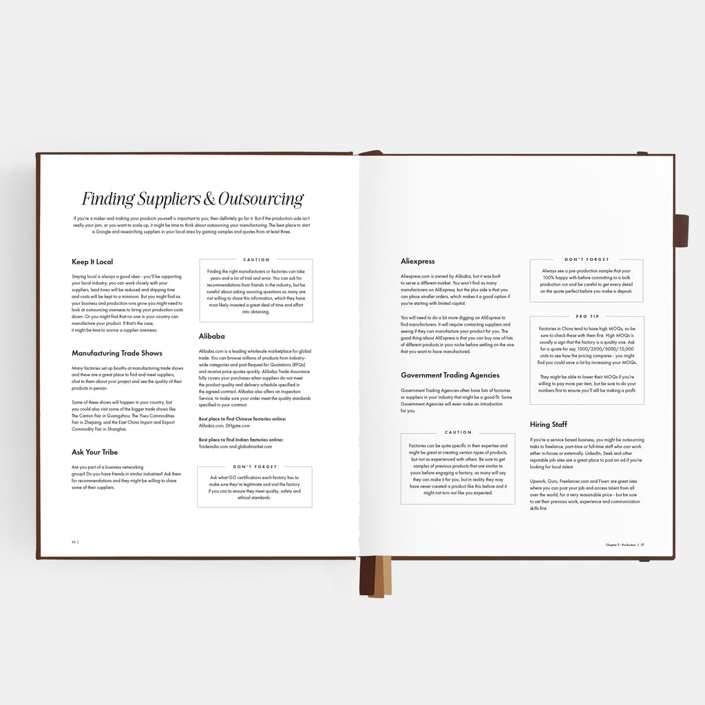 Side Hustle Planner Luxe Edition 4.0 - Chocolate