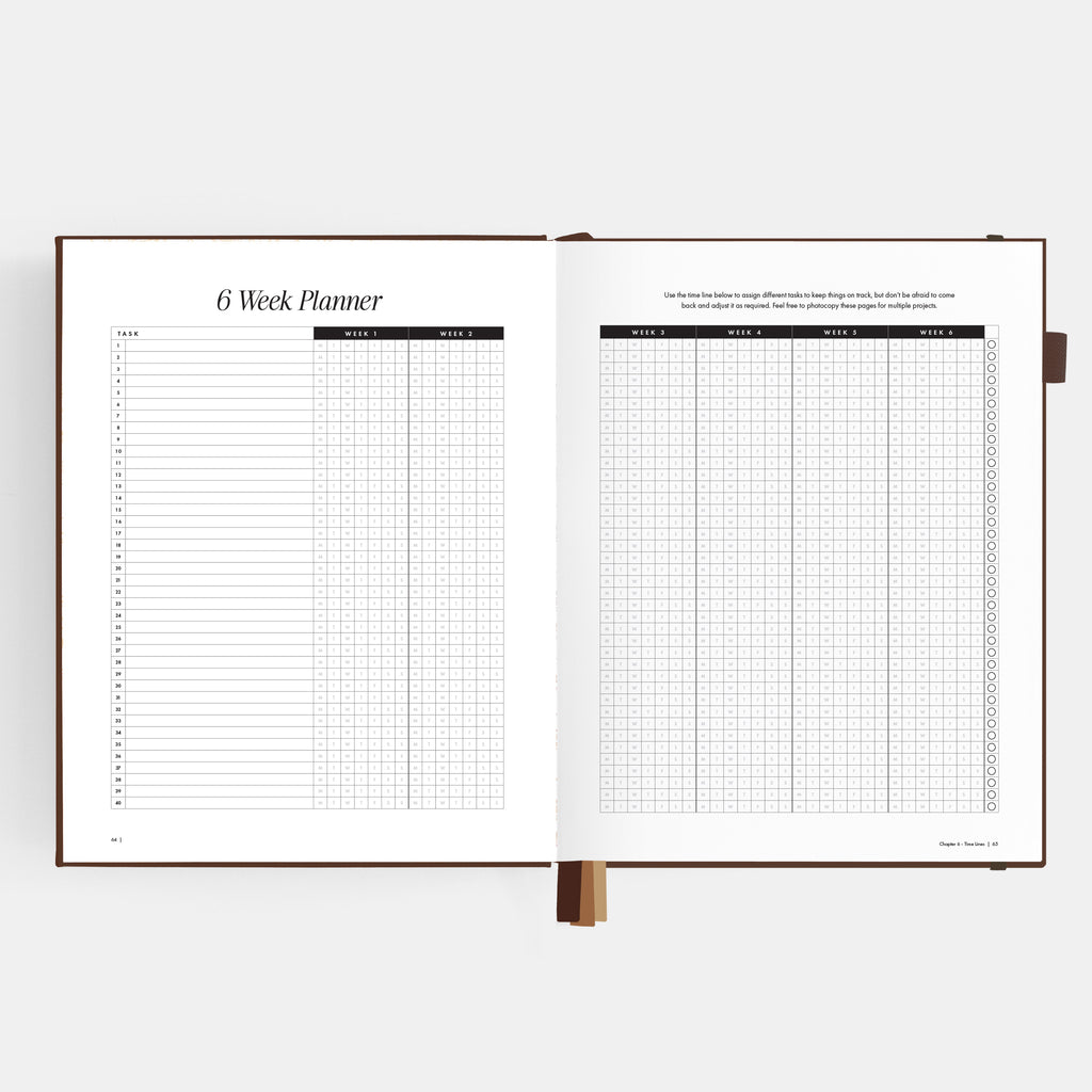 Side Hustle Planner Luxe Edition 4.0 - Chocolate