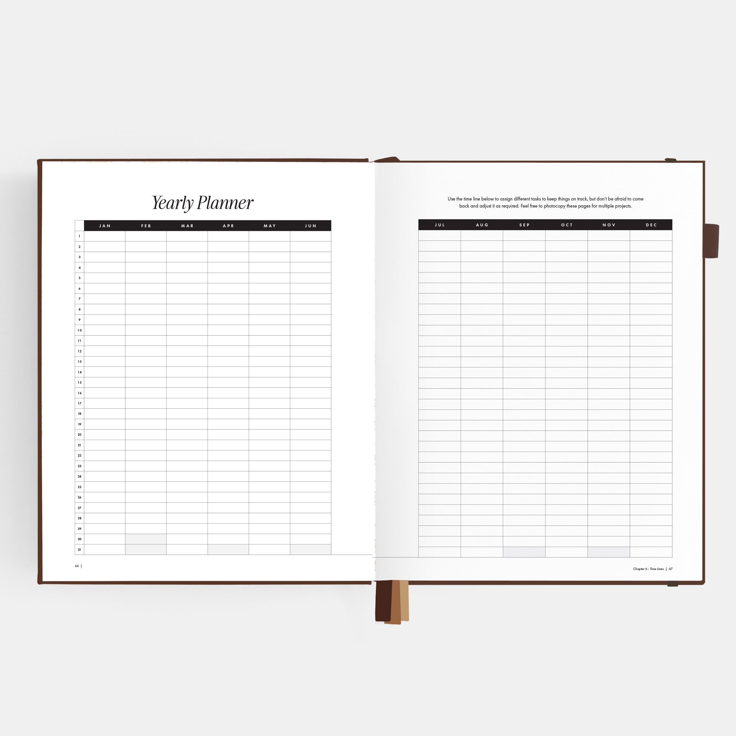 Side Hustle Planner Luxe Edition 4.0 - Chocolate