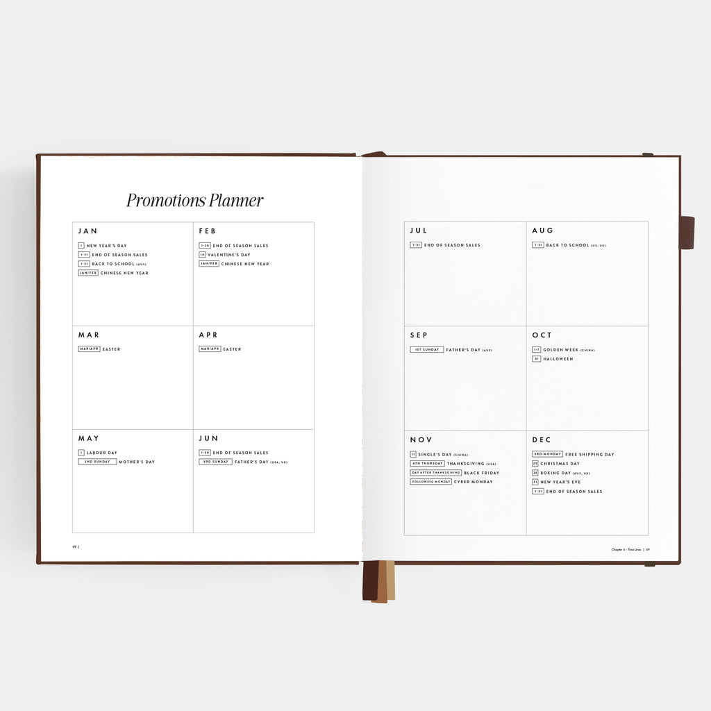 Side Hustle Planner Luxe Edition 4.0 - Chocolate