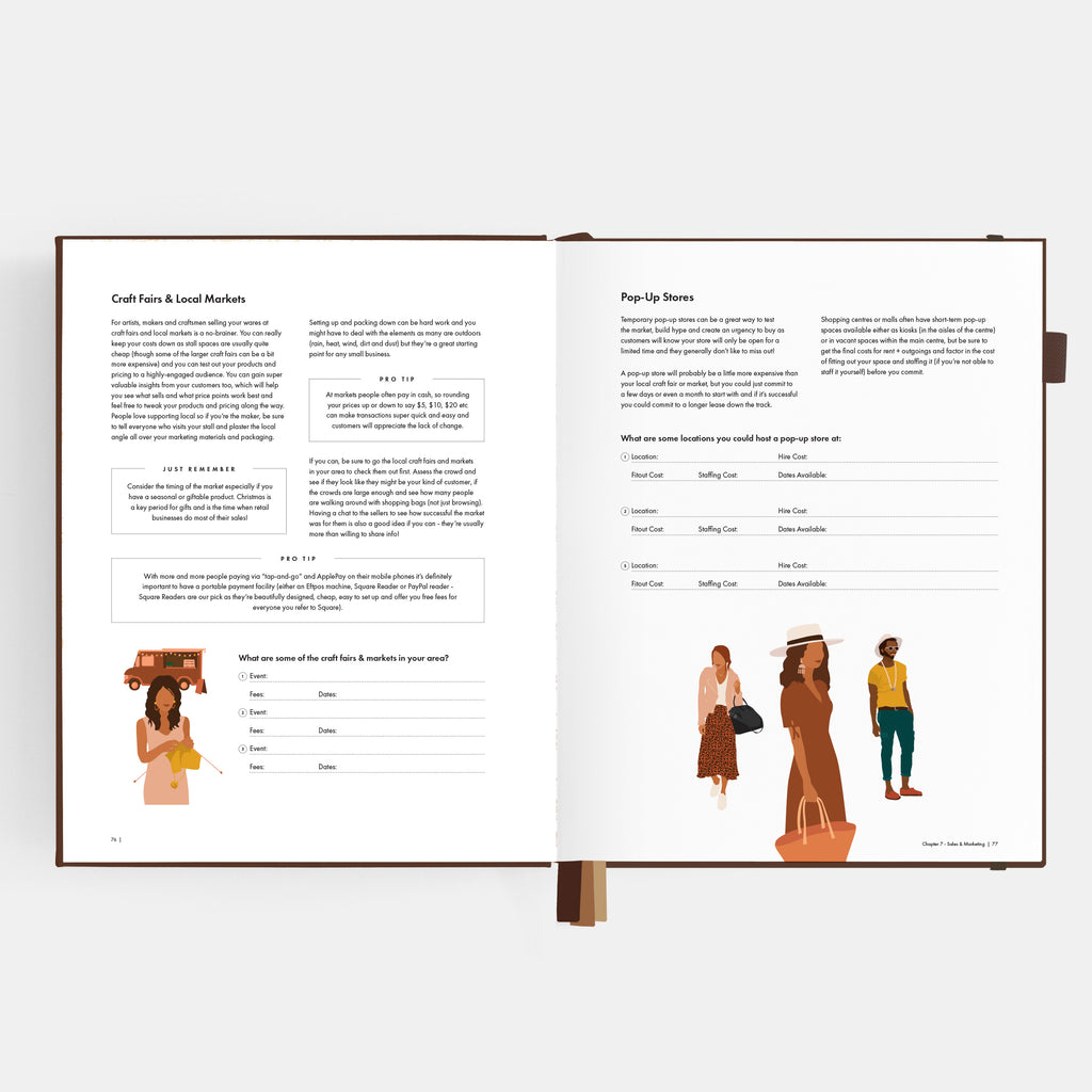 Side Hustle Planner Luxe Edition 4.0 - Chocolate