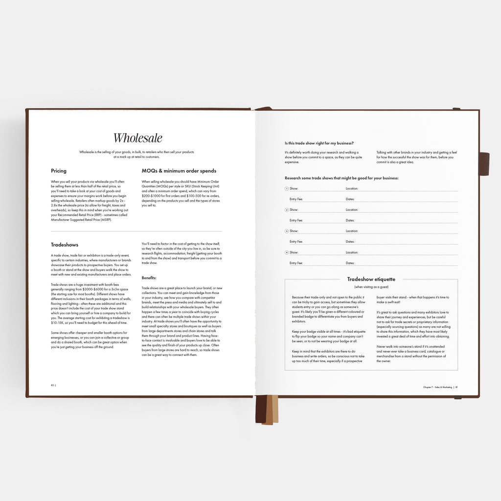 Side Hustle Planner Luxe Edition 4.0 - Chocolate