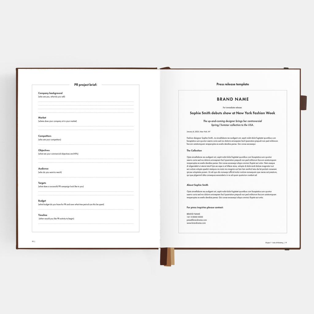 Side Hustle Planner Luxe Edition 4.0 - Chocolate