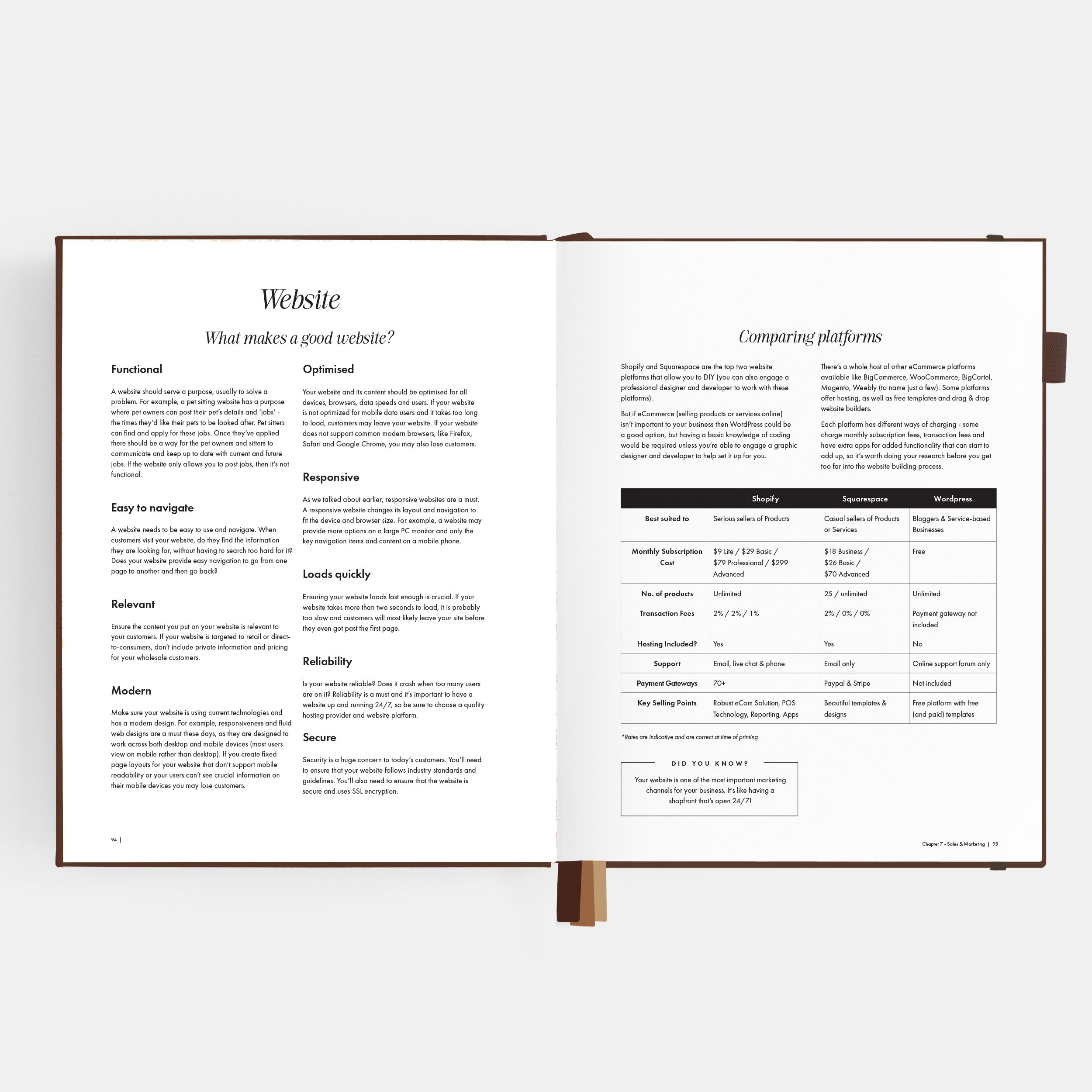 Side Hustle Planner Luxe Edition 4.0 - Chocolate