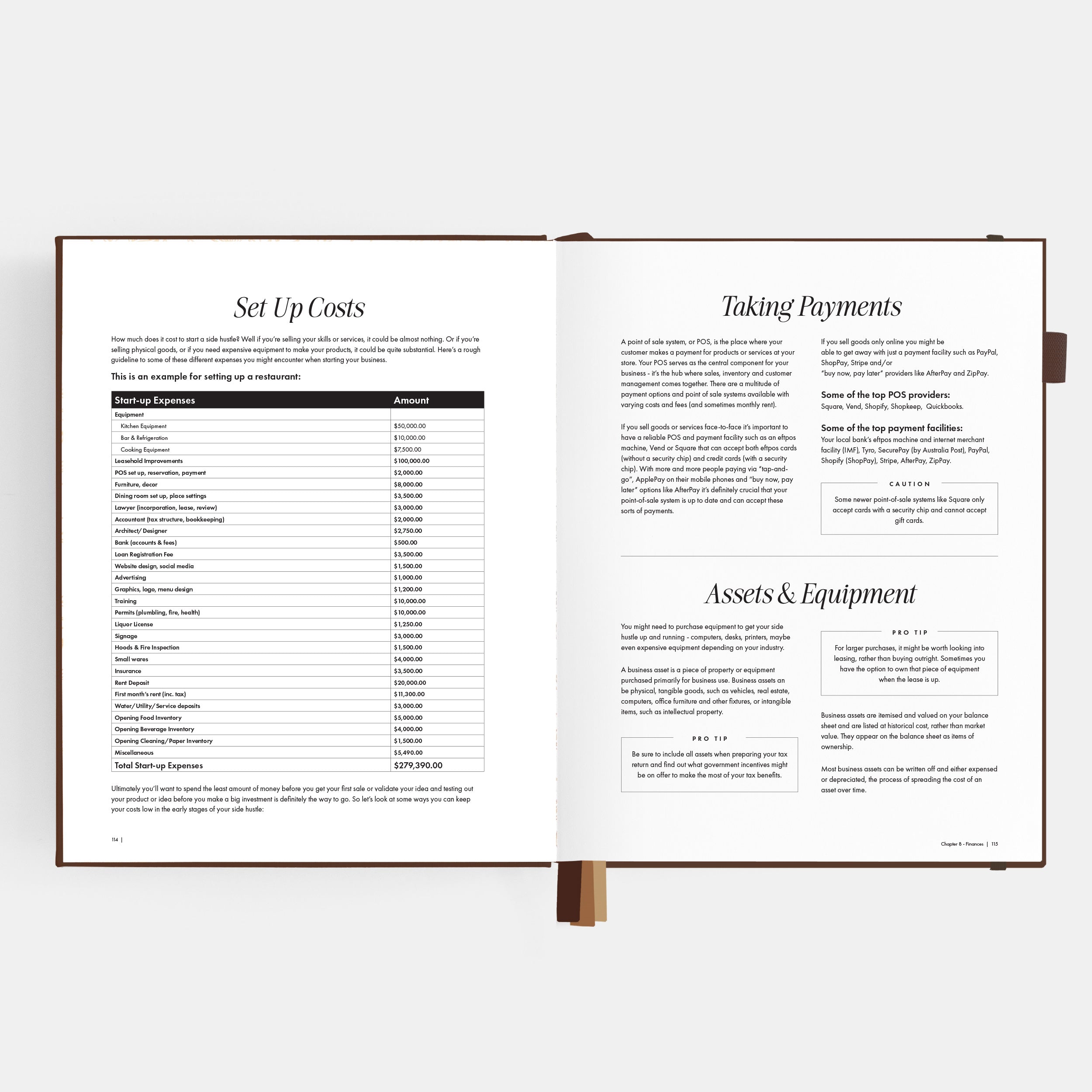 Side Hustle Planner Luxe Edition 4.0 - Chocolate