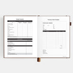 Side Hustle Planner Luxe Edition 4.0 - Chocolate