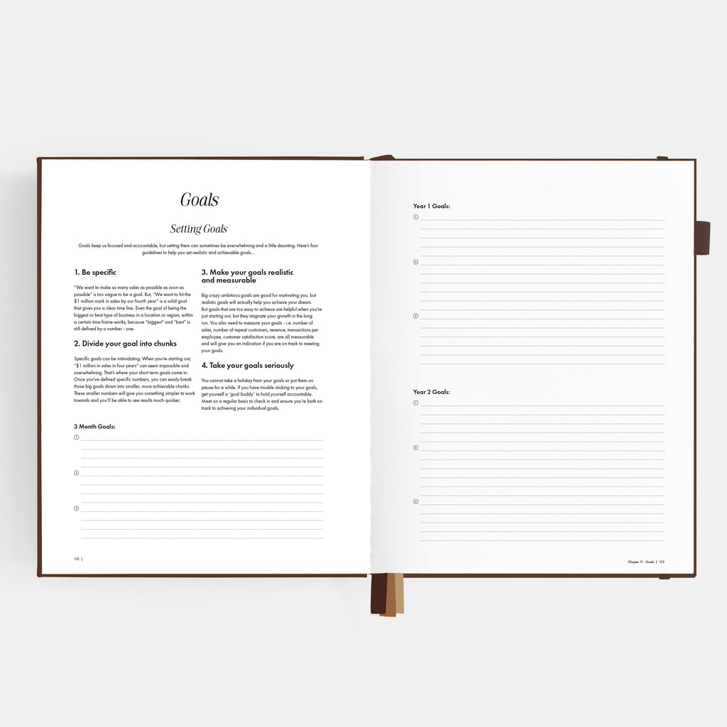 Side Hustle Planner Luxe Edition 4.0 - Chocolate