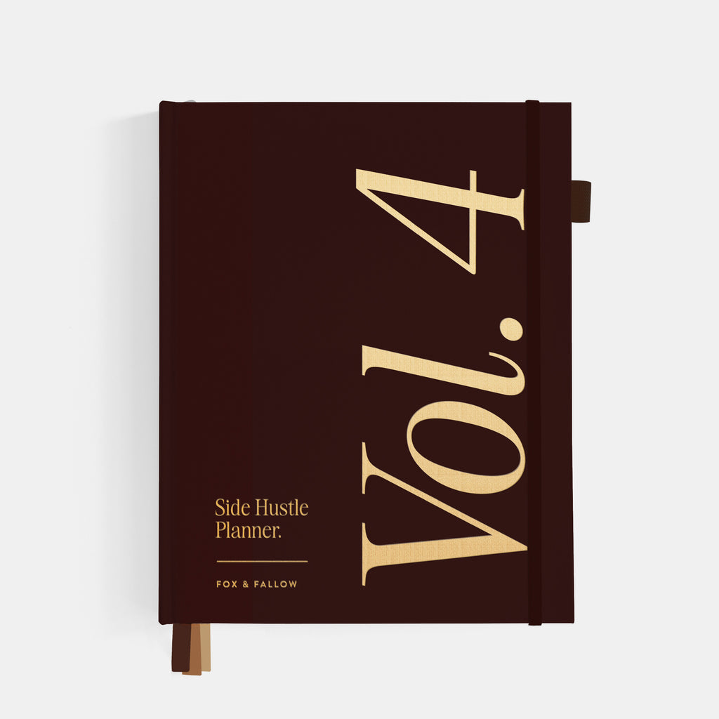 Side Hustle Planner Luxe Edition 4.0 - Chocolate
