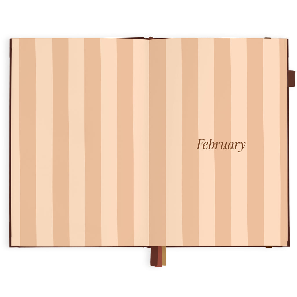 2027 A5 Vertical Planner - Chocolate - PRE-ORDER (25 SEPTEMBER)