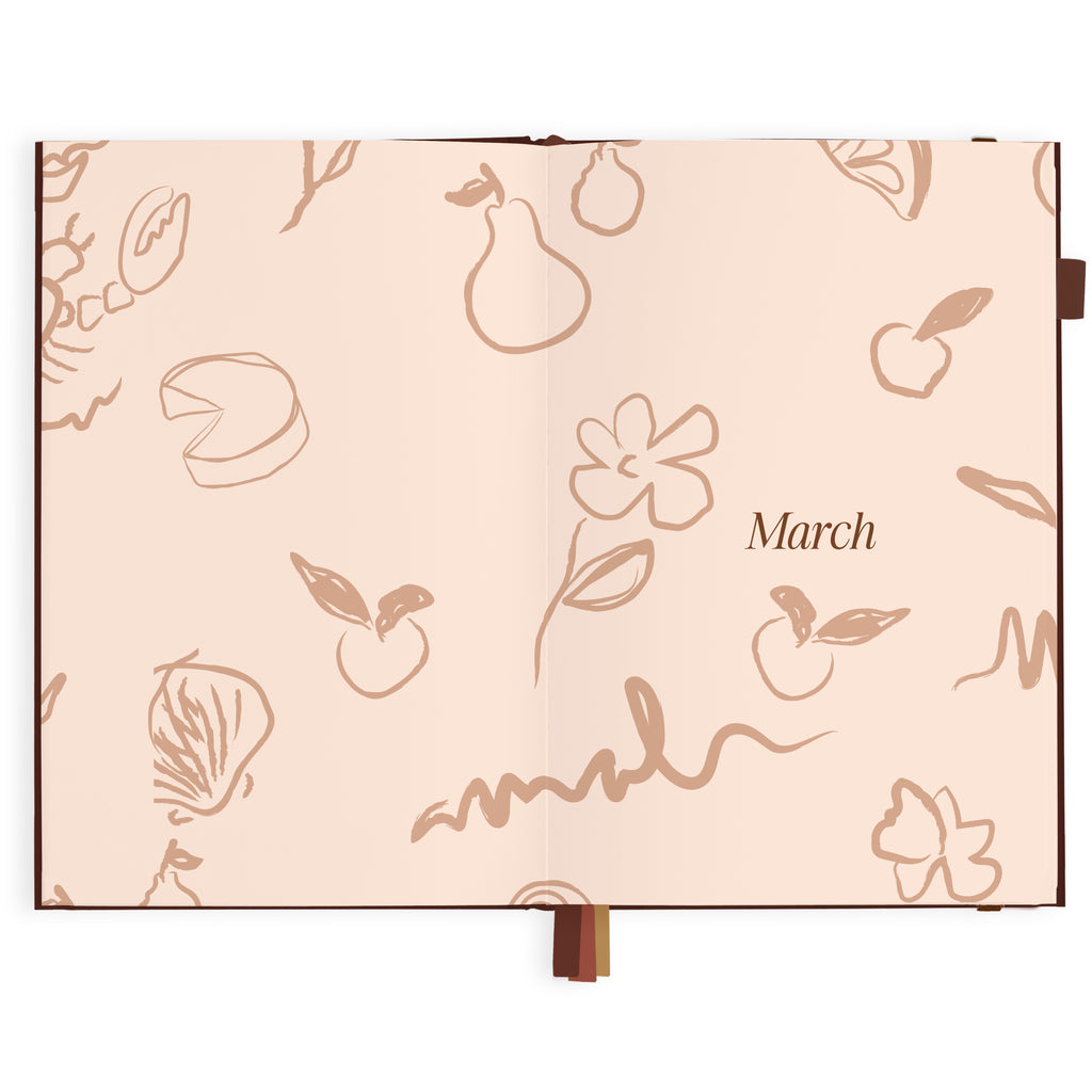 2027 A5 Vertical Planner - Chocolate - PRE-ORDER (25 SEPTEMBER)