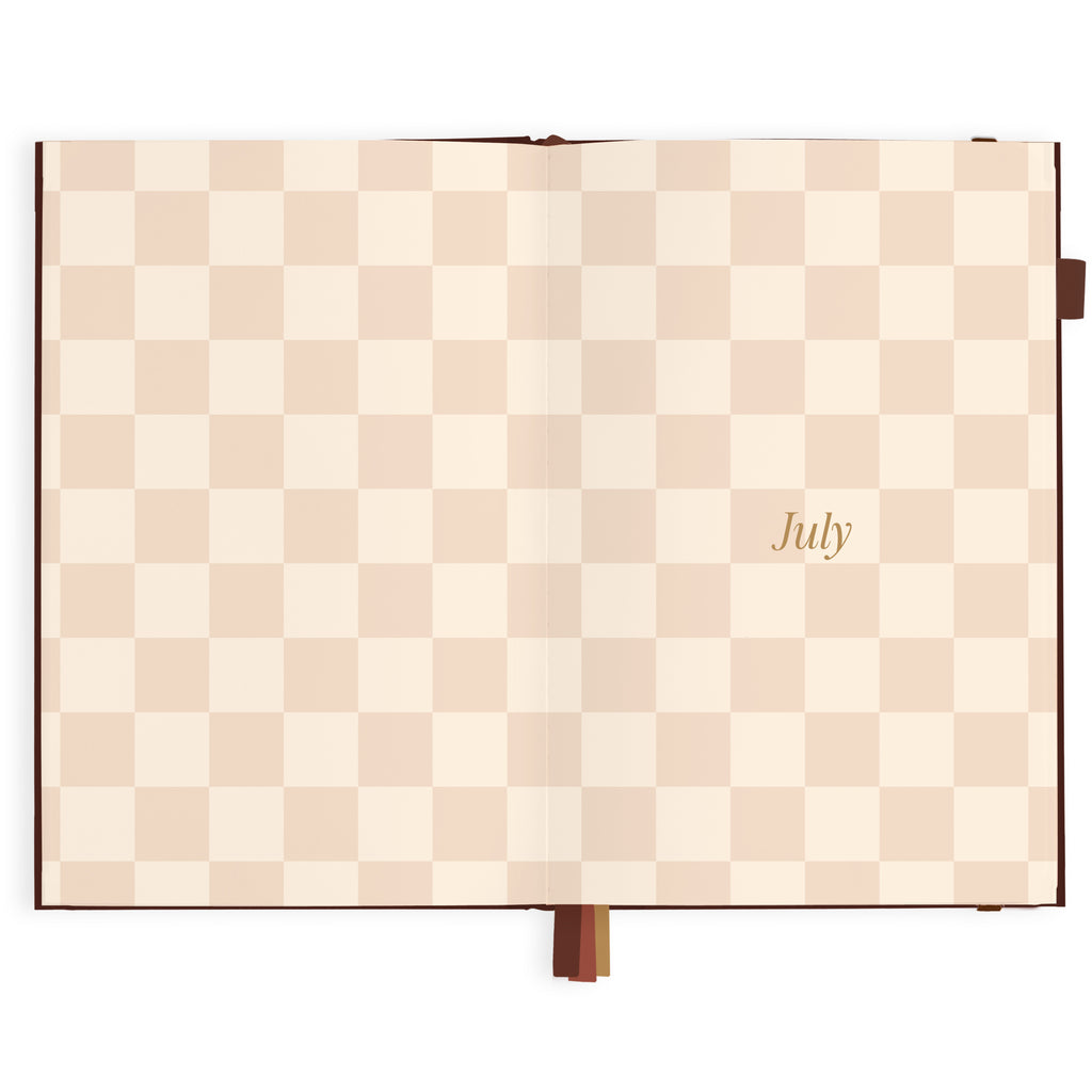 2027 A5 Vertical Planner - Chocolate - PRE-ORDER (25 SEPTEMBER)