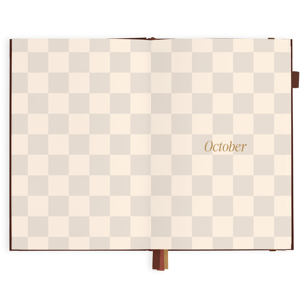 2027 A5 Vertical Planner - Chocolate - PRE-ORDER (25 SEPTEMBER)