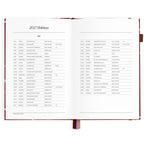 2027 A5 Vertical Planner - Cherry Wisteria - PRE-ORDER (25 SEPTEMBER)