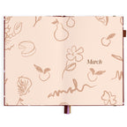 2027 A5 Vertical Planner - Cherry Wisteria - PRE-ORDER (25 SEPTEMBER)