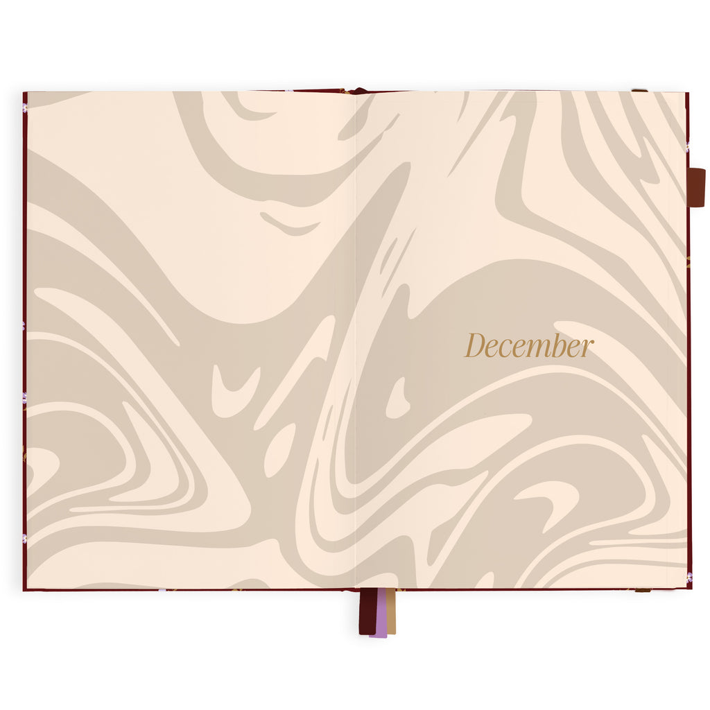 2027 A5 Vertical Planner - Cherry Wisteria - PRE-ORDER (25 SEPTEMBER)