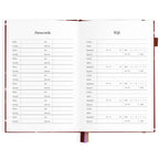2027 A5 Vertical Planner - Cherry Wisteria - PRE-ORDER (25 SEPTEMBER)