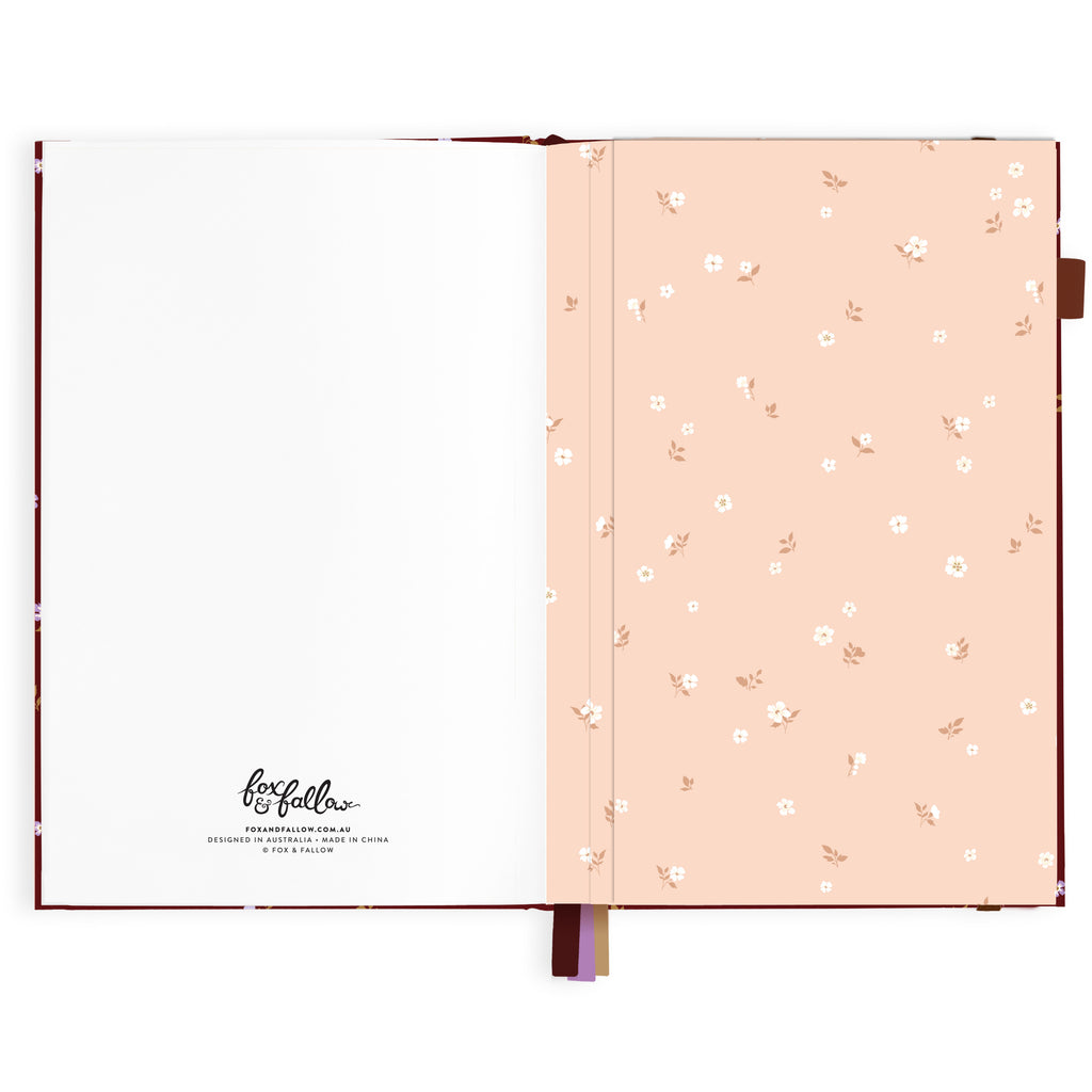 2027 A5 Vertical Planner - Cherry Wisteria - PRE-ORDER (25 SEPTEMBER)