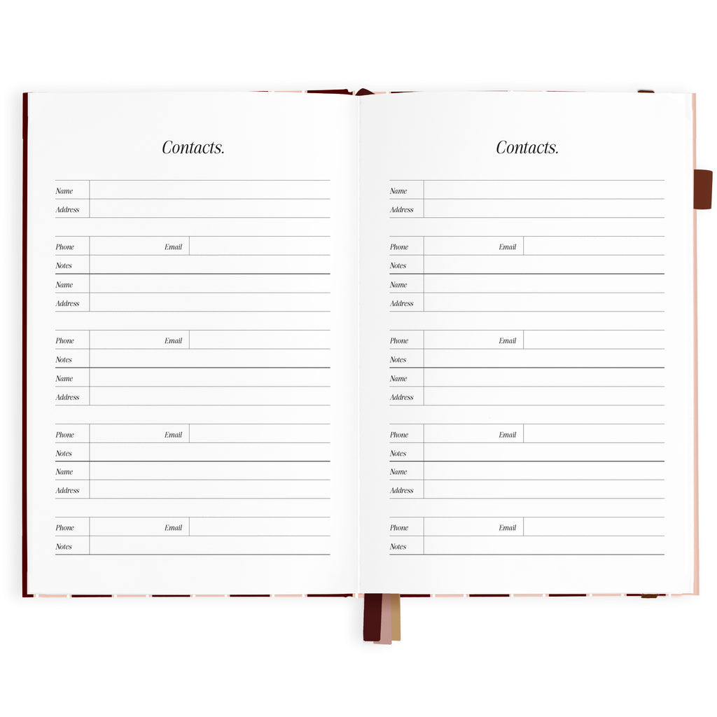 2027 A5 Vertical Planner - Sorrento - PRE-ORDER (25 SEPTEMBER)