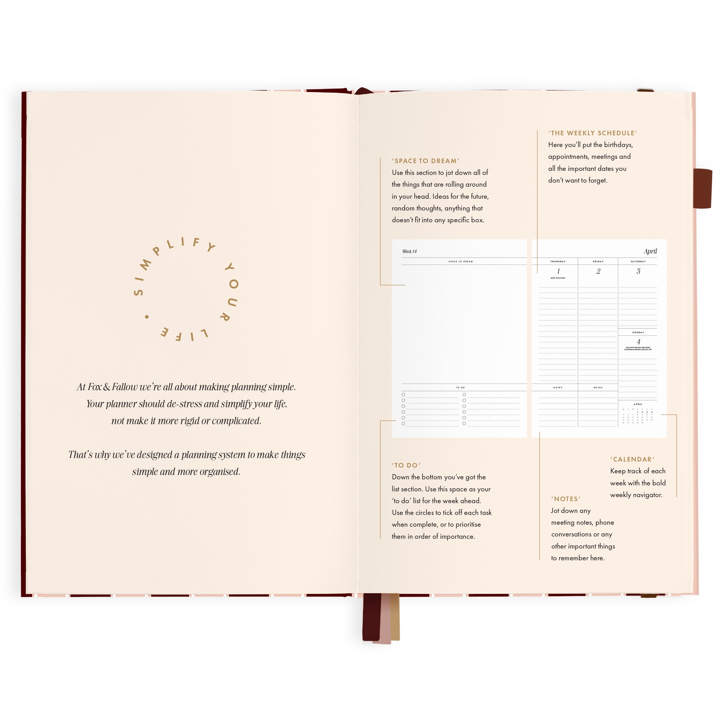 2027 A5 Vertical Planner - Sorrento - PRE-ORDER (15 SEPTEMBER)