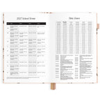 2027 A5 Vertical Planner - Amalfi Latte - PRE-ORDER (25 SEPTEMBER)