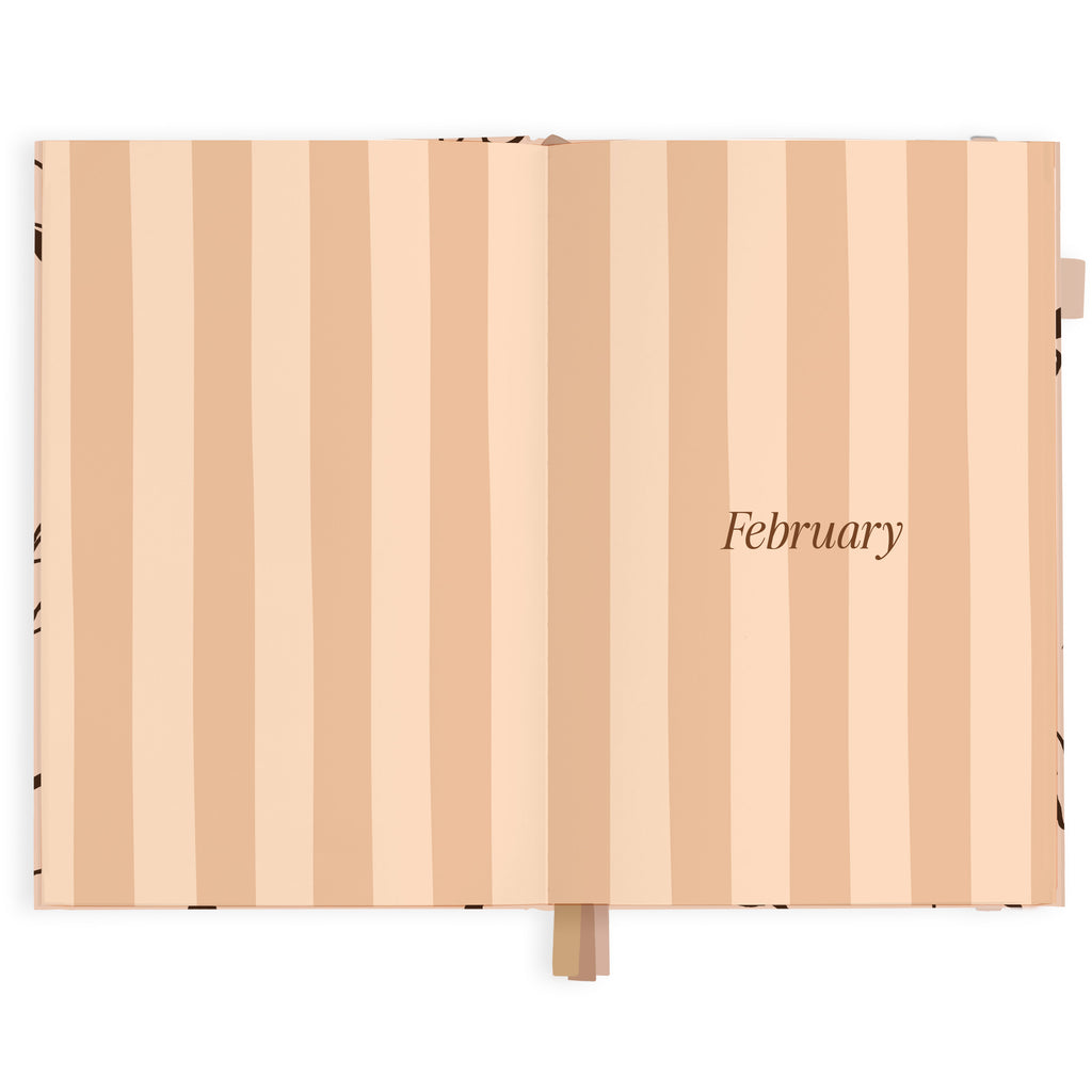 2027 A5 Vertical Planner - Amalfi Latte - PRE-ORDER (25 SEPTEMBER)