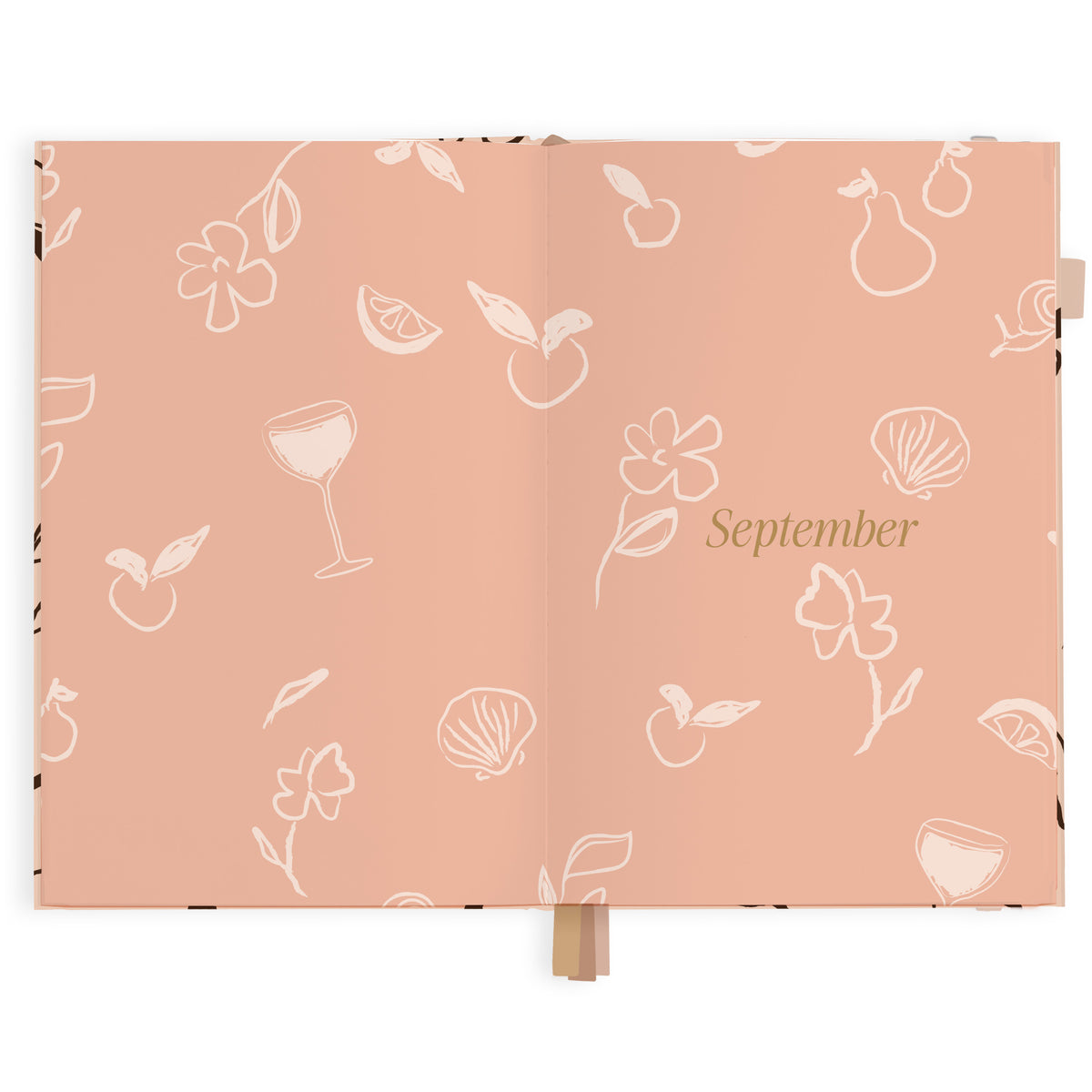 2027 A5 Vertical Planner - Amalfi Latte - PRE-ORDER (25 SEPTEMBER)