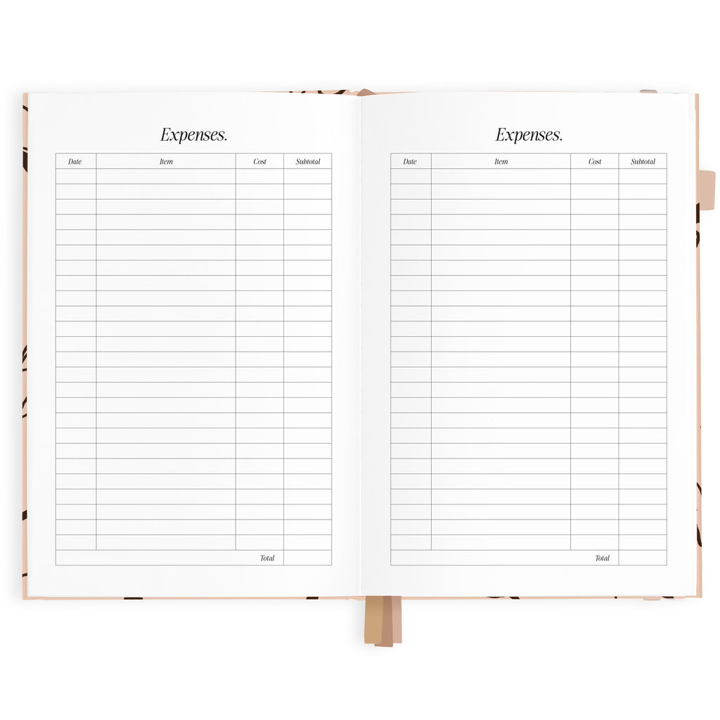 2027 A5 Vertical Planner - Amalfi Latte - PRE-ORDER (25 SEPTEMBER)