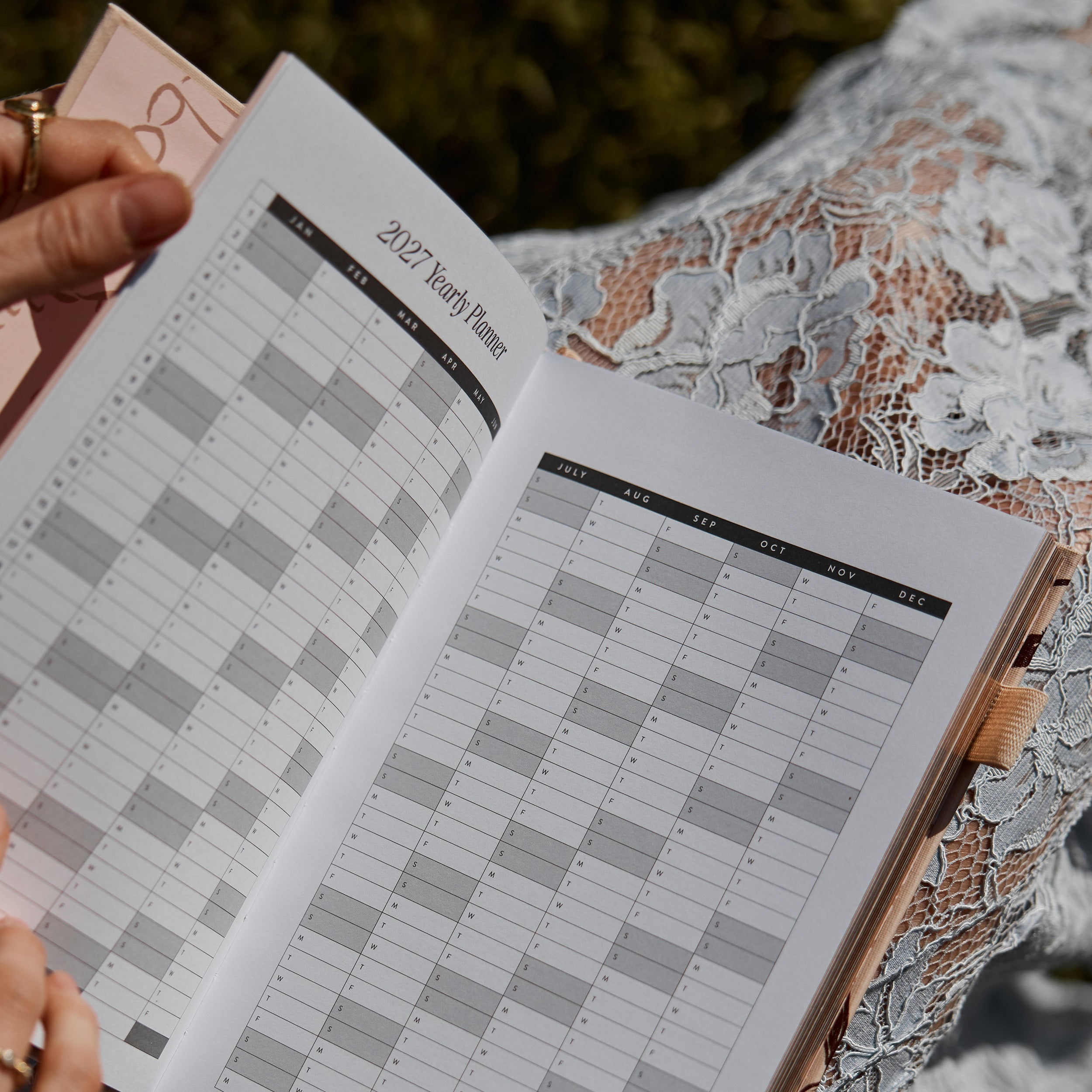 2027 A5 Vertical Planner - Amalfi Latte - PRE-ORDER (25 SEPTEMBER)