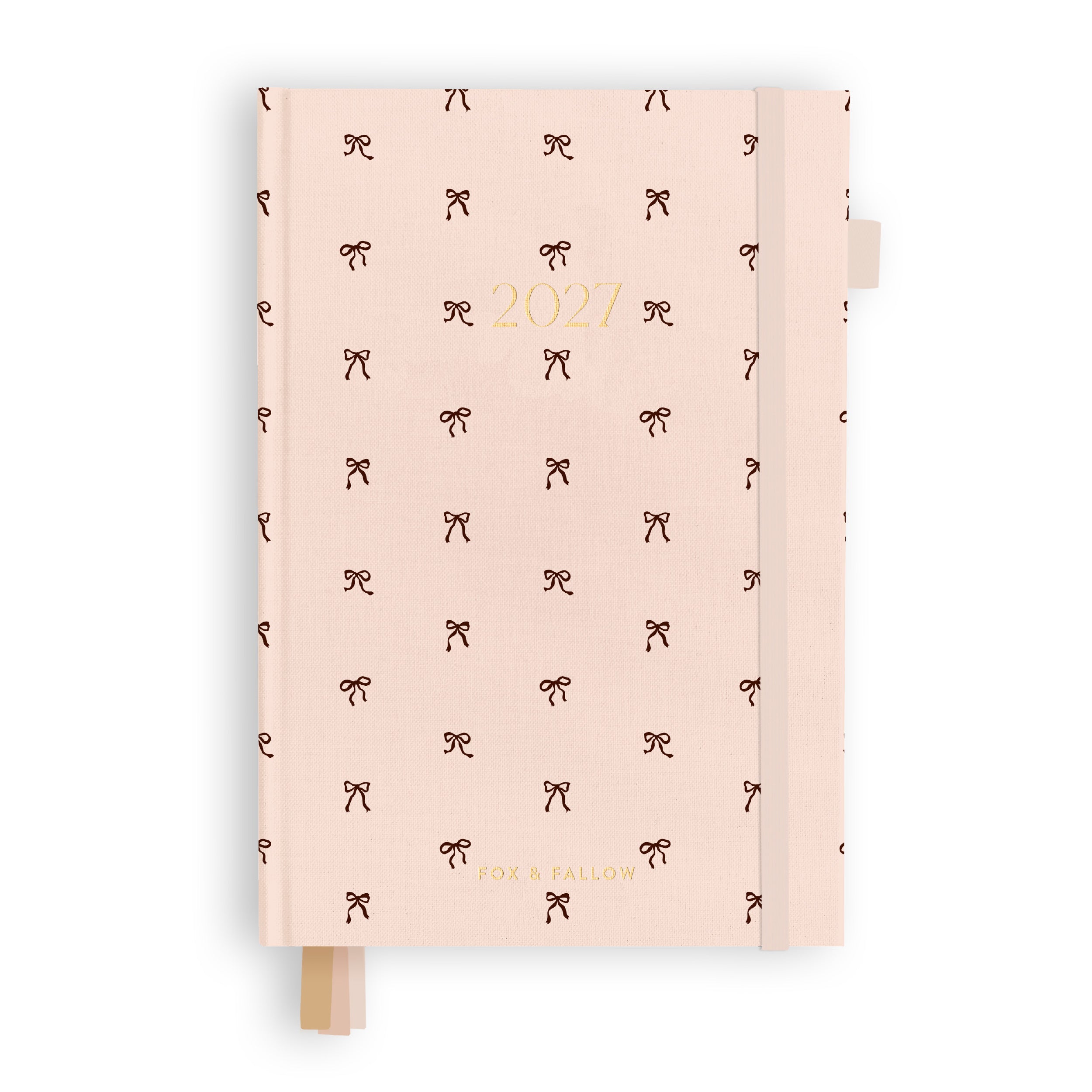 2027 A5 Vertical Planner - French Bows - PRE-ORDER (15 SEPTEMBER)