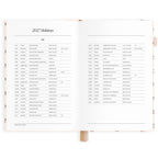 2027 A5 Vertical Planner - French Bows - PRE-ORDER (25 SEPTEMBER)