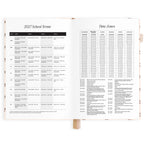 2027 A5 Vertical Planner - French Bows - PRE-ORDER (25 SEPTEMBER)
