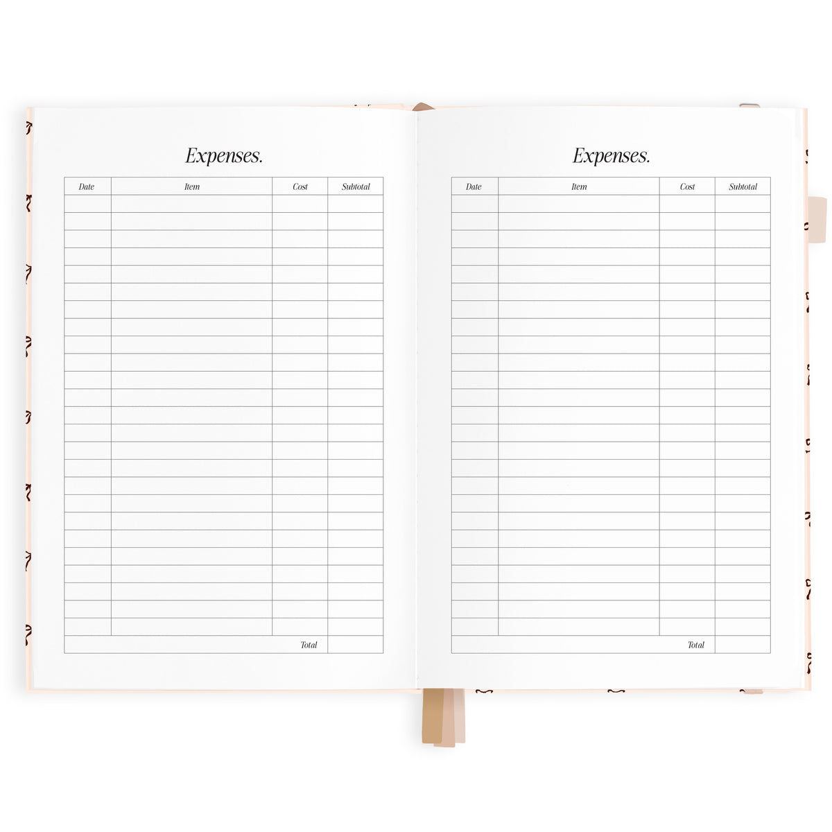2027 A5 Vertical Planner - French Bows - PRE-ORDER (25 SEPTEMBER)