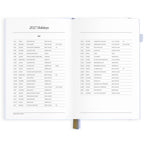 2027 A5 Vertical Planner - Powder - PRE-ORDER (25 SEPTEMBER)