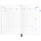 2027 A5 Vertical Planner - Powder - PRE-ORDER (25 SEPTEMBER)
