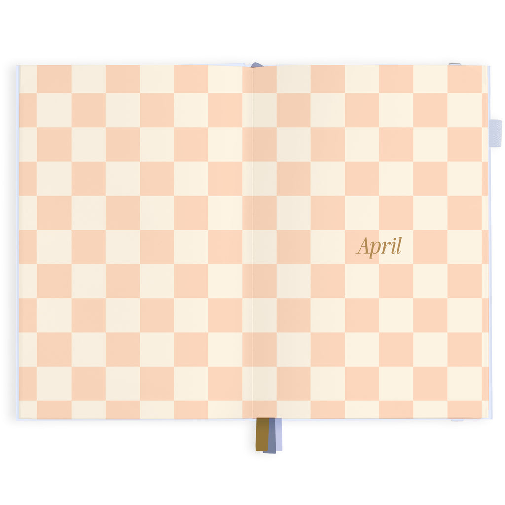 2027 A5 Vertical Planner - Powder - PRE-ORDER (25 SEPTEMBER)