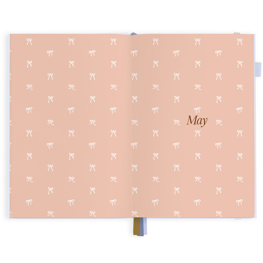 2027 A5 Vertical Planner - Powder - PRE-ORDER (25 SEPTEMBER)