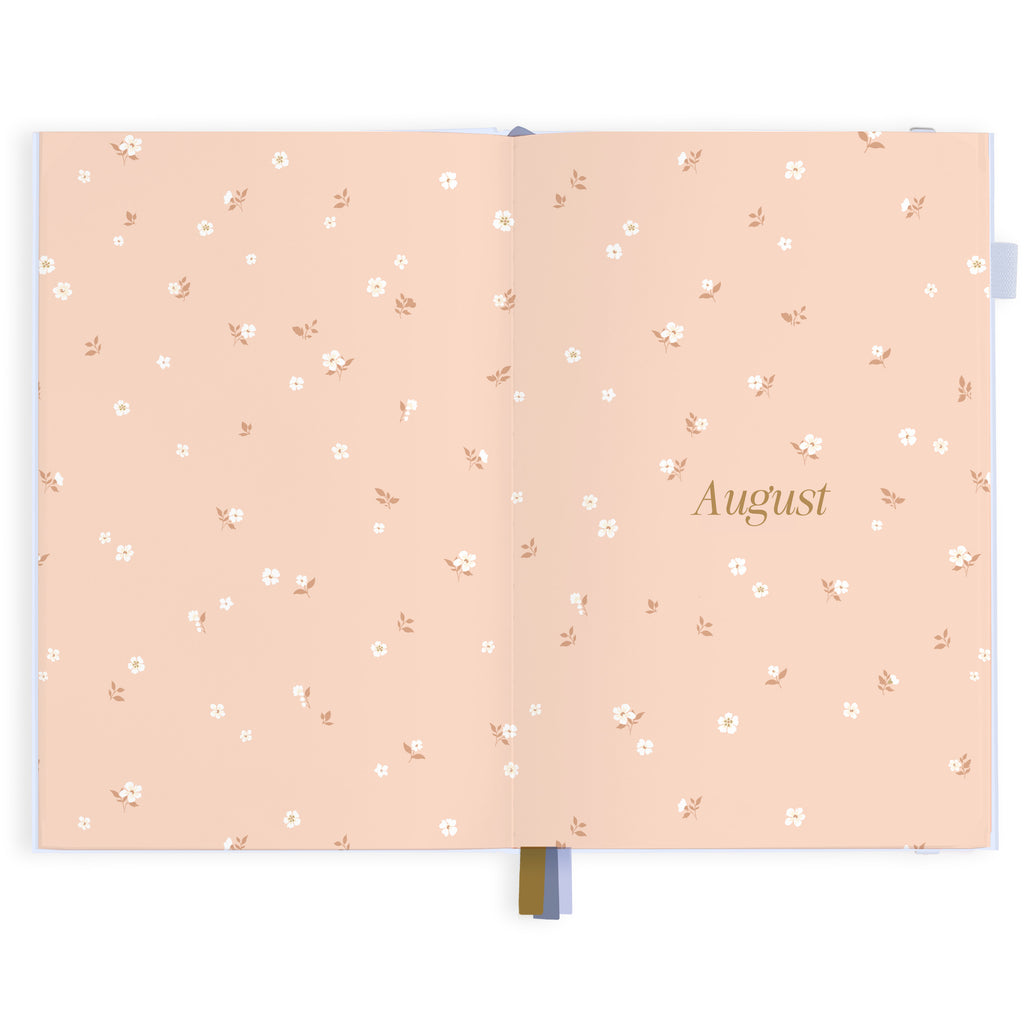 2027 A5 Vertical Planner - Powder - PRE-ORDER (25 SEPTEMBER)