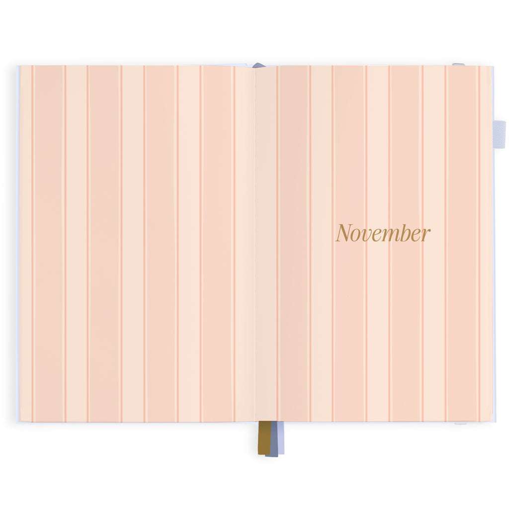 2027 A5 Vertical Planner - Powder - PRE-ORDER (25 SEPTEMBER)