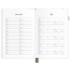2027 A5 Vertical Planner - Powder - PRE-ORDER (25 SEPTEMBER)