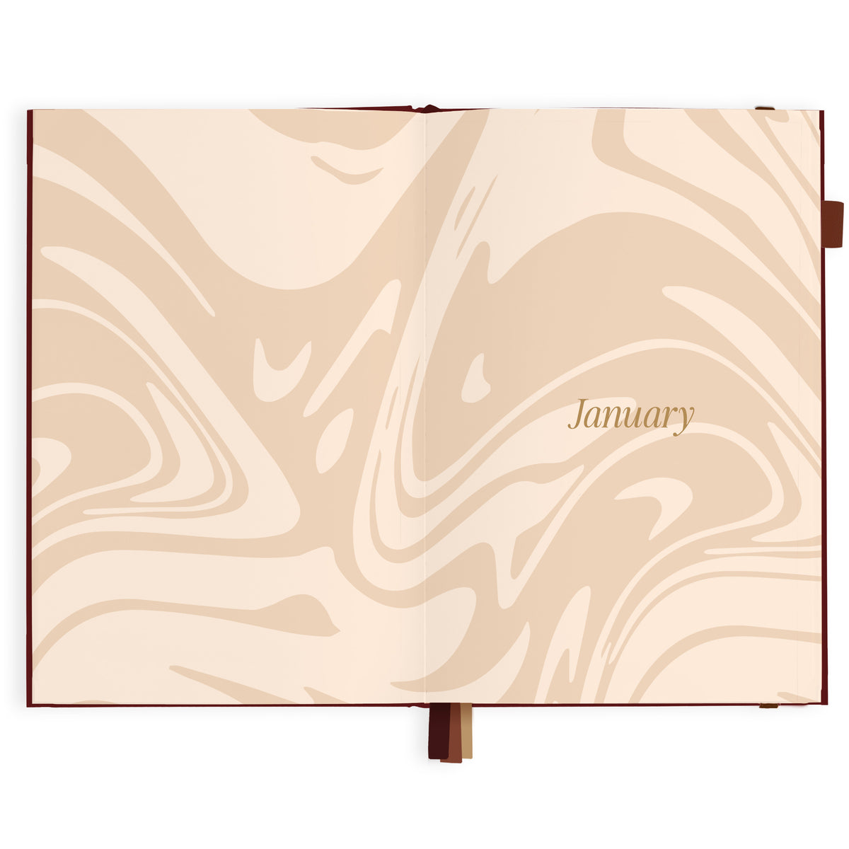 2027 A5 Horizontal Planner - Cherry - PRE-ORDER (25 SEPTEMBER)