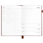 2027 A5 Horizontal Planner - Cherry - PRE-ORDER (25 SEPTEMBER)