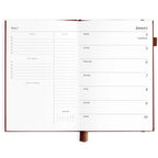 2027 A5 Horizontal Planner - Cherry - PRE-ORDER (25 SEPTEMBER)