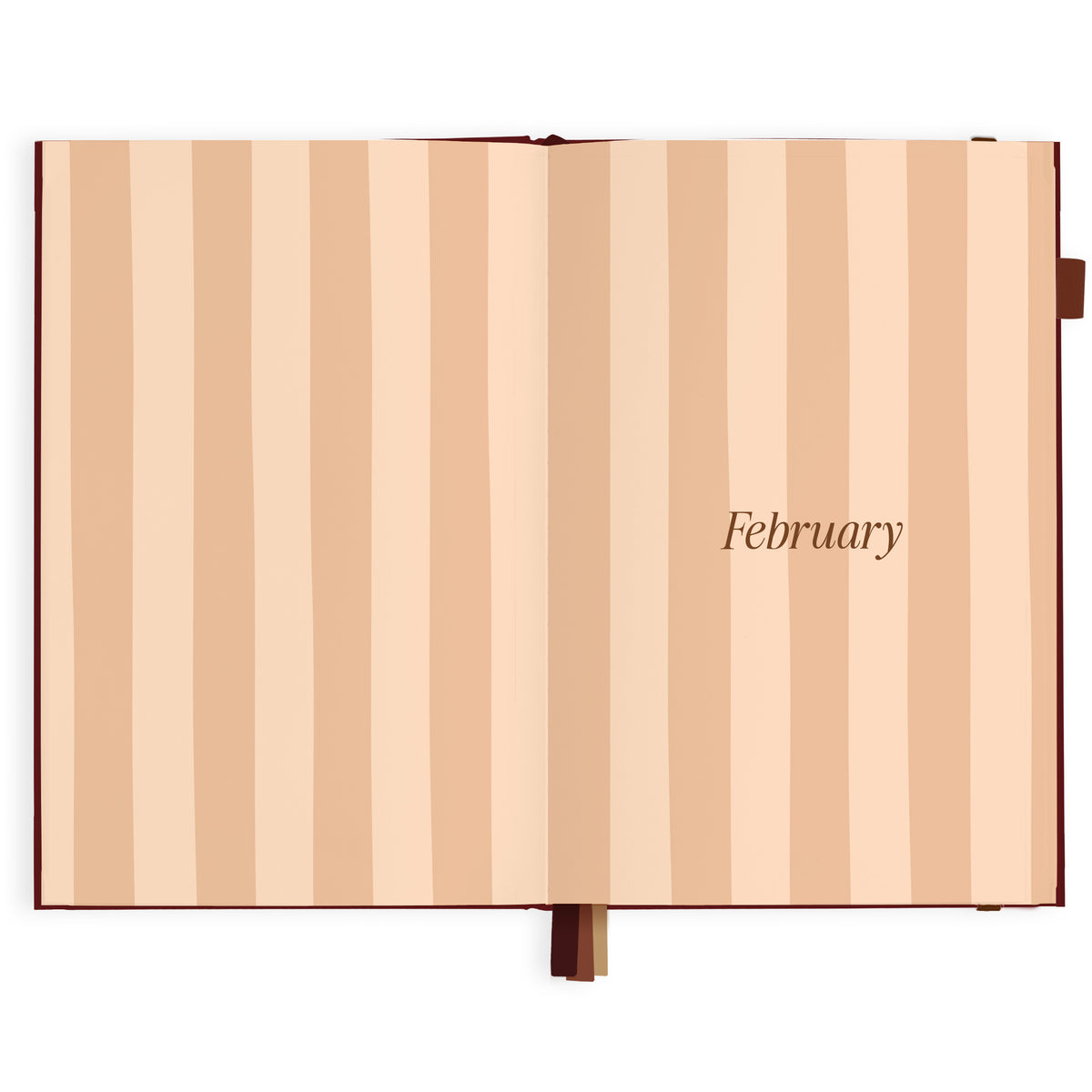 2027 A5 Horizontal Planner - Cherry - PRE-ORDER (25 SEPTEMBER)