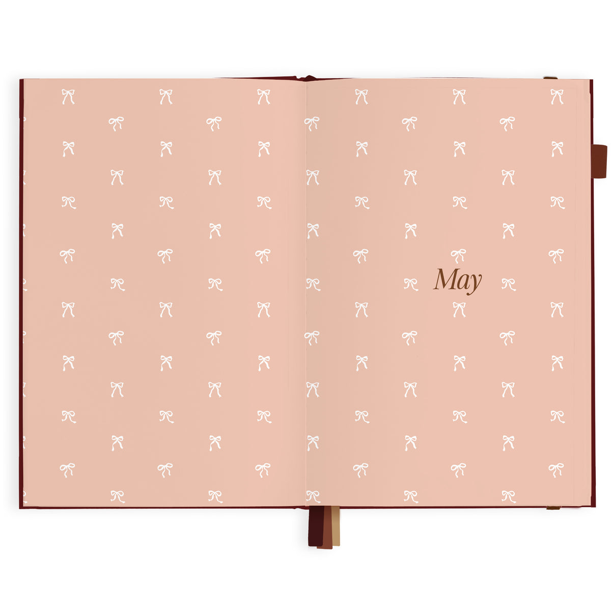 2027 A5 Horizontal Planner - Cherry - PRE-ORDER (25 SEPTEMBER)