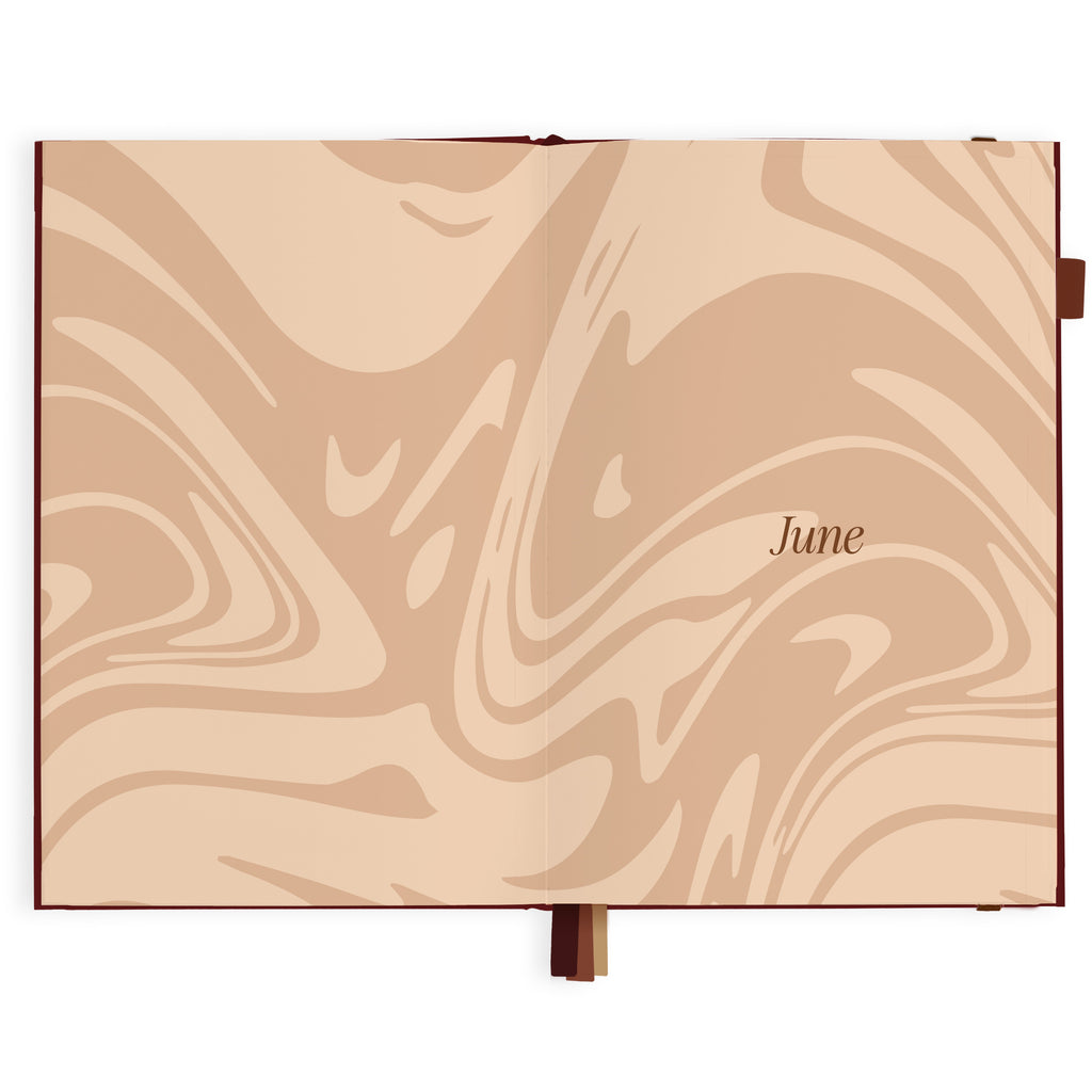 2027 A5 Horizontal Planner - Cherry - PRE-ORDER (25 SEPTEMBER)