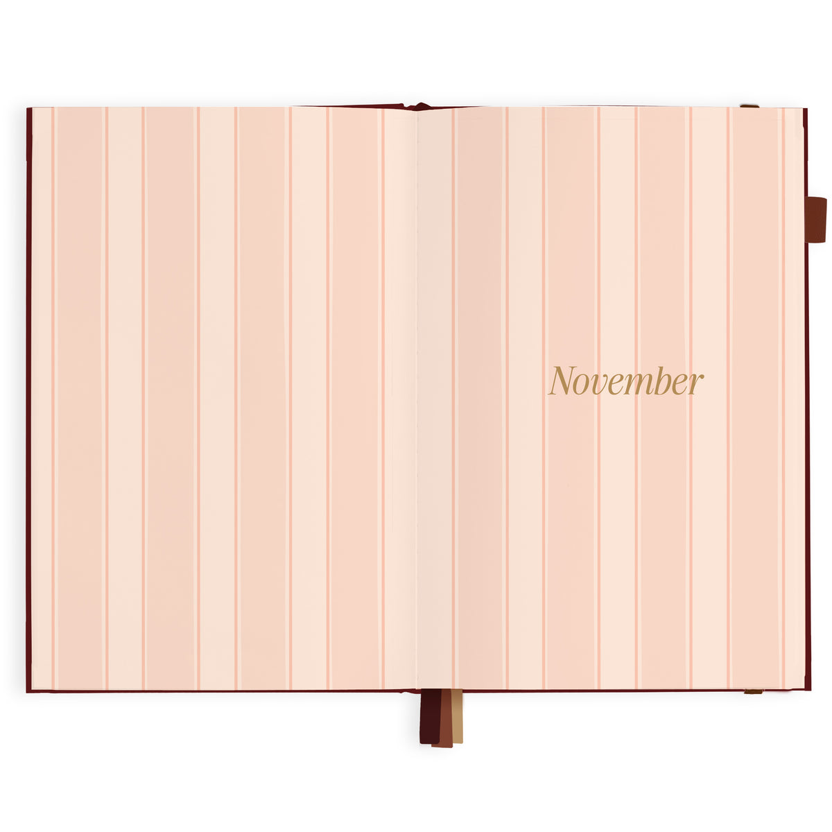 2027 A5 Horizontal Planner - Cherry - PRE-ORDER (25 SEPTEMBER)