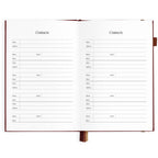 2027 A5 Horizontal Planner - Cherry - PRE-ORDER (25 SEPTEMBER)