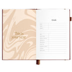 2027 A5 Horizontal Planner - Cherry - PRE-ORDER (25 SEPTEMBER)