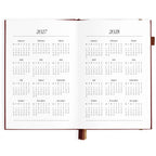 2027 A5 Horizontal Planner - Cherry - PRE-ORDER (25 SEPTEMBER)