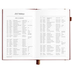 2027 A5 Horizontal Planner - Cherry - PRE-ORDER (25 SEPTEMBER)